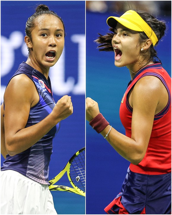 Emma Raducanu và Leylah Fernandez đều dành thắng lợi tại 2 trận bán kết