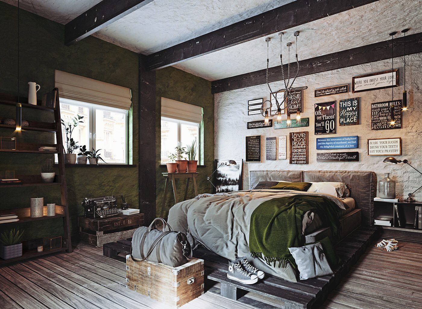 Những gợi ý cho phong cách thiết kế phòng ngủ Vintage