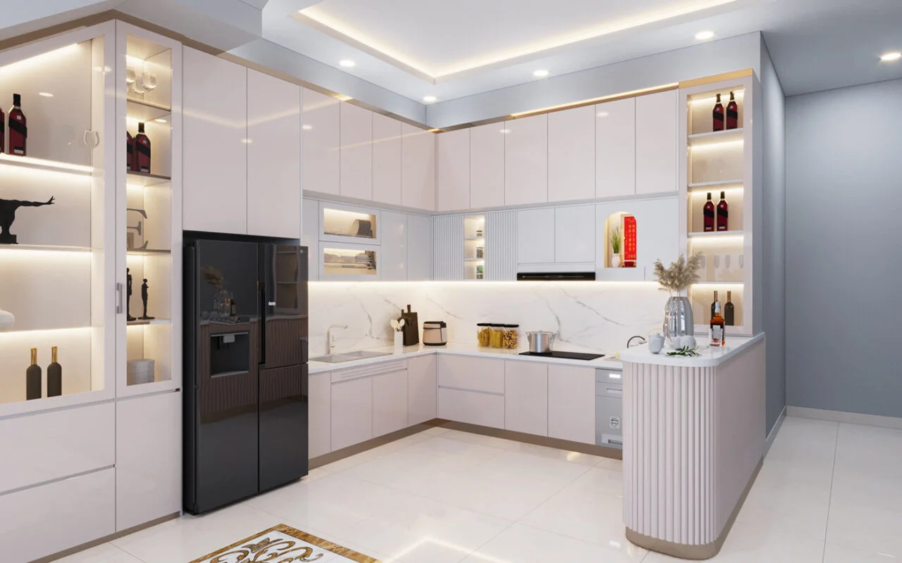Bố trí nhà bếp hợp phong thủy