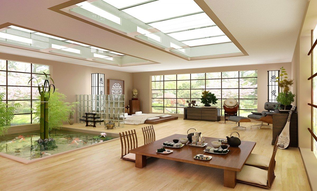 Ý tưởng cho không gian nhà ở theo phong cách Nhật Bản